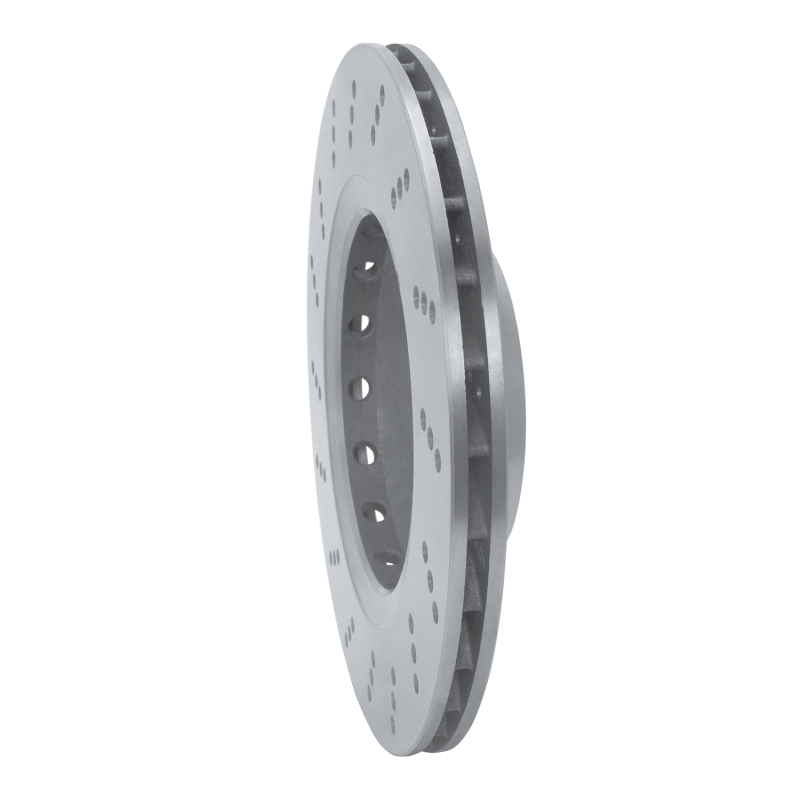 BMW X3 Brake Rotor (1) - Right Rear - R1 Concepts - Drilled - `20-`25